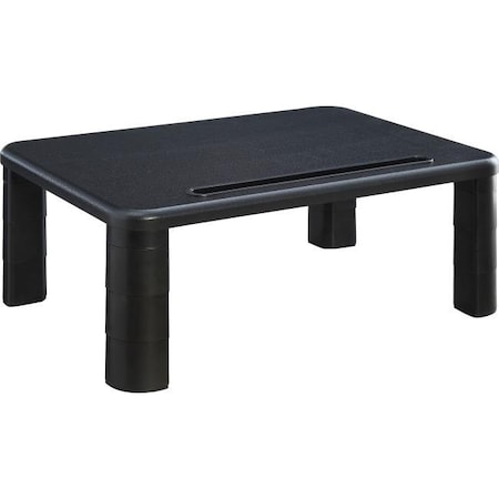 Upgrade Mesh Wire Adjustable Monitor Riser; Black UP1622330